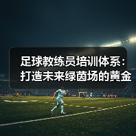 足球教练员培训体系：打造未来绿茵场的黄金引擎