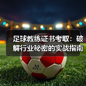 足球教练证书考取：破解行业秘密的实战指南（图4）