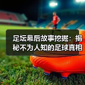 足坛幕后故事挖掘:揭秘不为人知的足球真相(图3) 足坛幕后故事挖掘:揭秘不为人知的足球真相(图3)