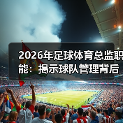 2026年足球体育总监职能:揭示球队管理背后的关键力量(图2) 2026年足球体育总监职能:揭示球队管理背后的关键力量(图2)