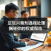 足坛兴奋剂违规处理:揭秘你的权威指南(图3) 足坛兴奋剂违规处理:揭秘你的权威指南(图3)